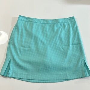 (12) IZOD aqua coloured skort